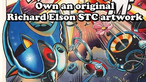A chance to own an original Richard Elson STC artw...