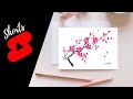 Cherry Blossom Flower Painting on Ceramic Plate ๐ธ
