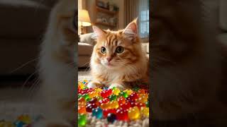 gummy cat #funny #cat #animation #cartoon #animals #comedy #cutecat #kids #cuteanimal
