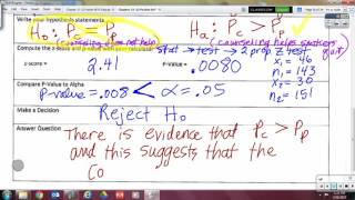 Chapter 22 Notes Regular Statistics 2017