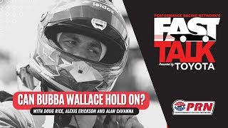 Can Bubba Wallace hold the final NASCAR Playoffs spot? Fast Talk