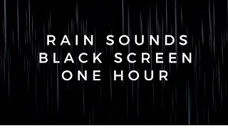 🌑🌧️🎶 Soothing Black Screen Rain Sounds 🌑🌧️🎶 for Ultimate Relaxation #rainsound