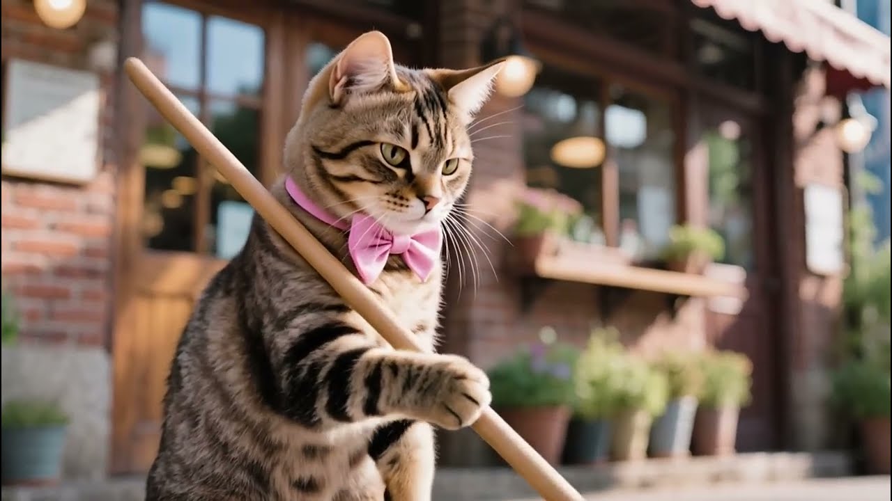 単発バイト猫のハル【シーズン３】第３話 カフェでワンオペ !?☕️ Haru the Part-Time Cat Season 3 Ep 3 – Working Solo at the Café!?