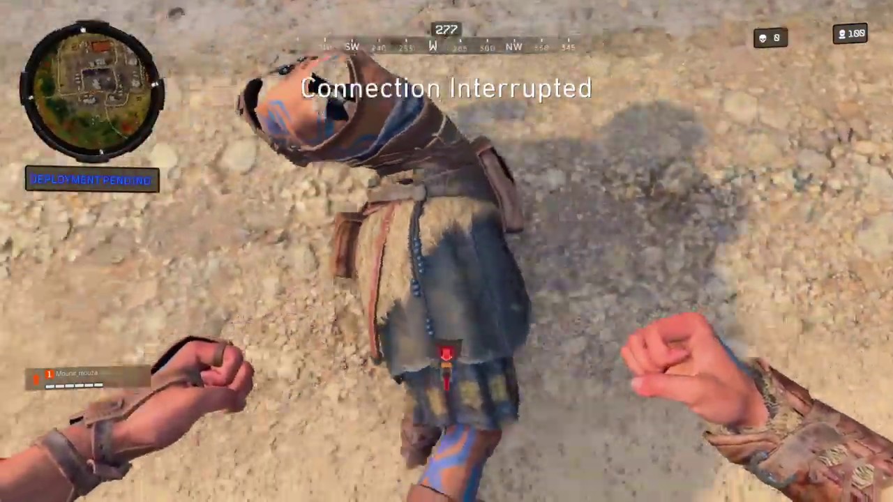 Connection interrupted | cod bo4 LOL