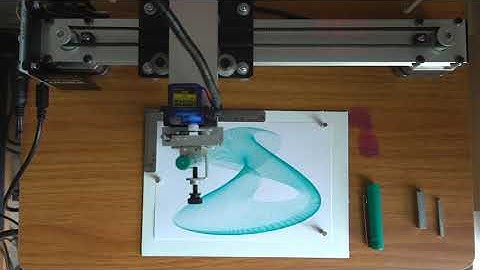 Harmonograph #819 by Nadieh Bremer plotted with Axidraw