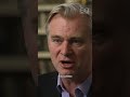 How Christopher Nolan hopes cinematic history remembers him #shorts
