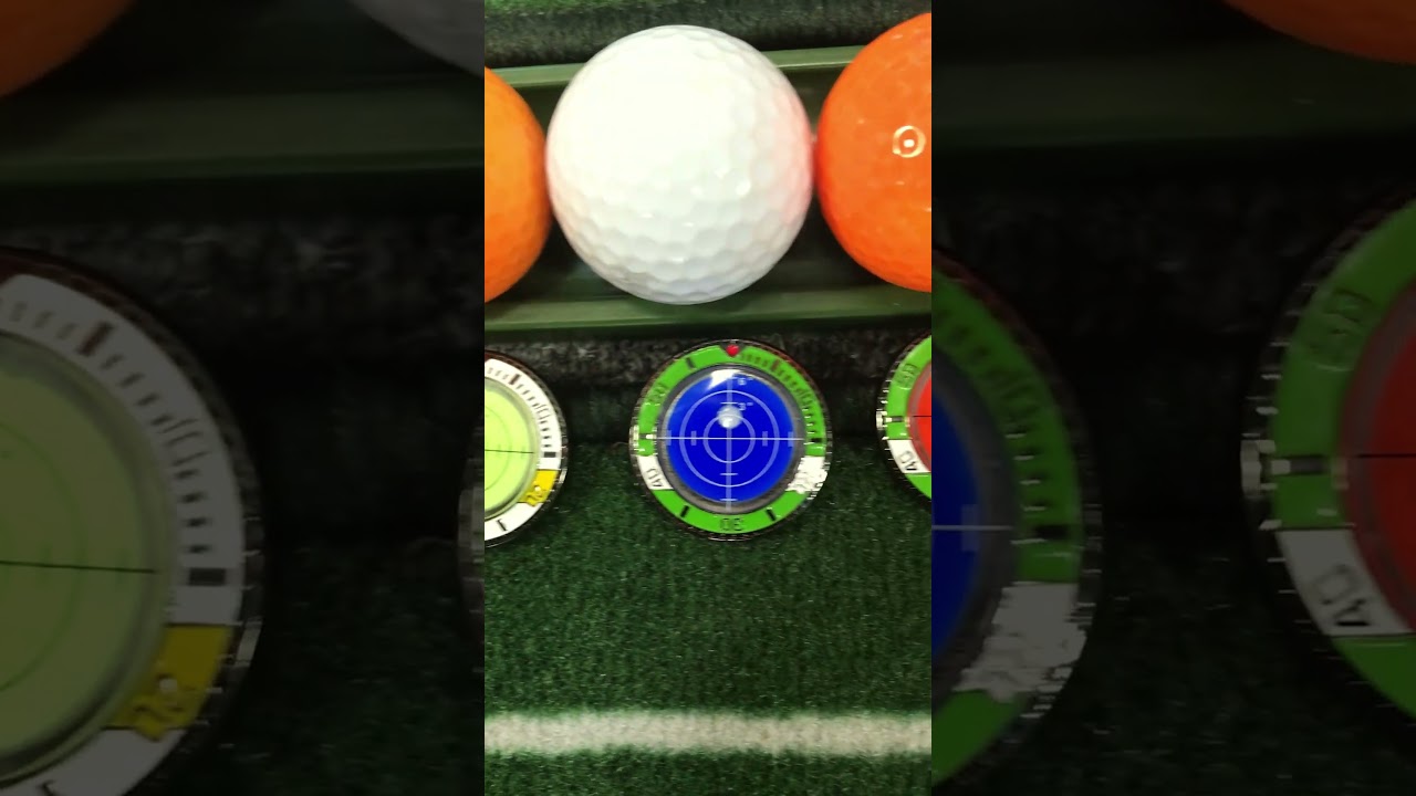 6 colors, golf level ball marker, front and back side usable.  