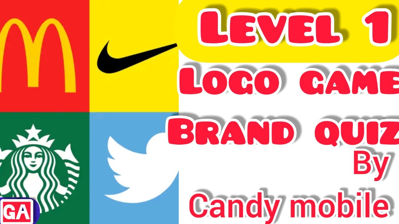 Logo game Brand quiz level 1 walkthrough - YouTube