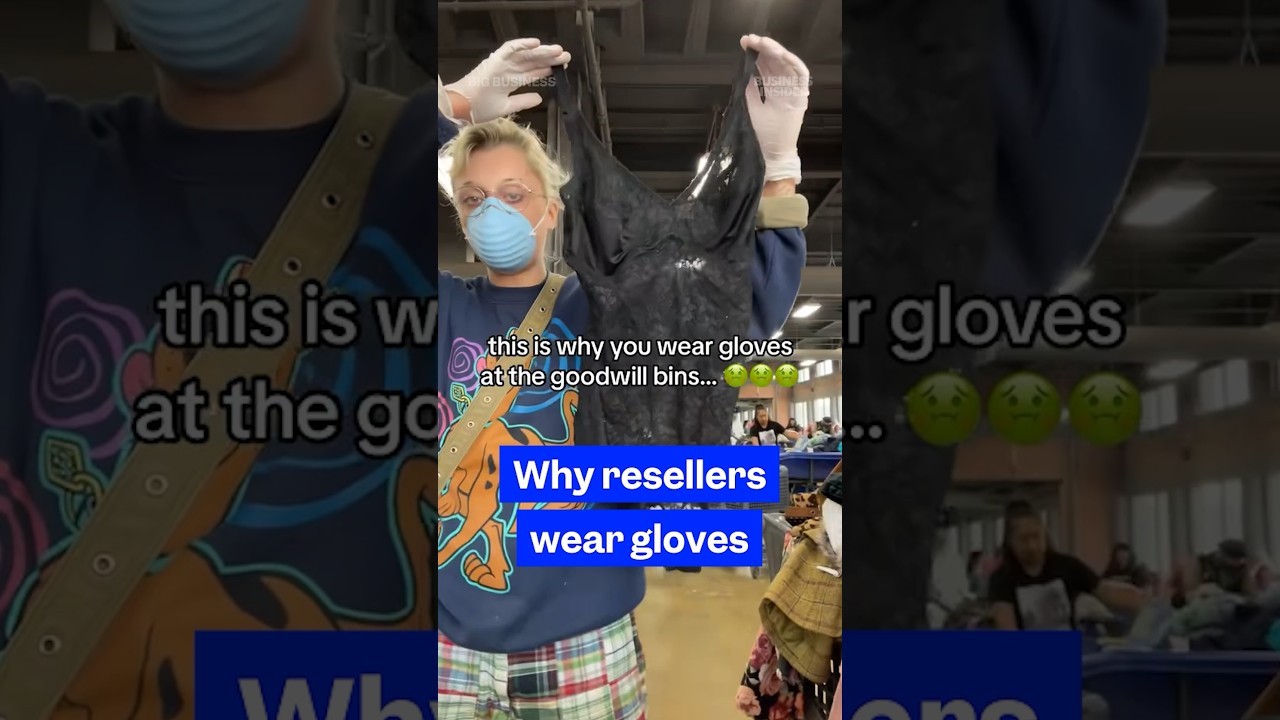 How this #reseller makes $80K a year from the #Goodwill #outlet. #thrifting #secondhand #bigbusiness 縮圖