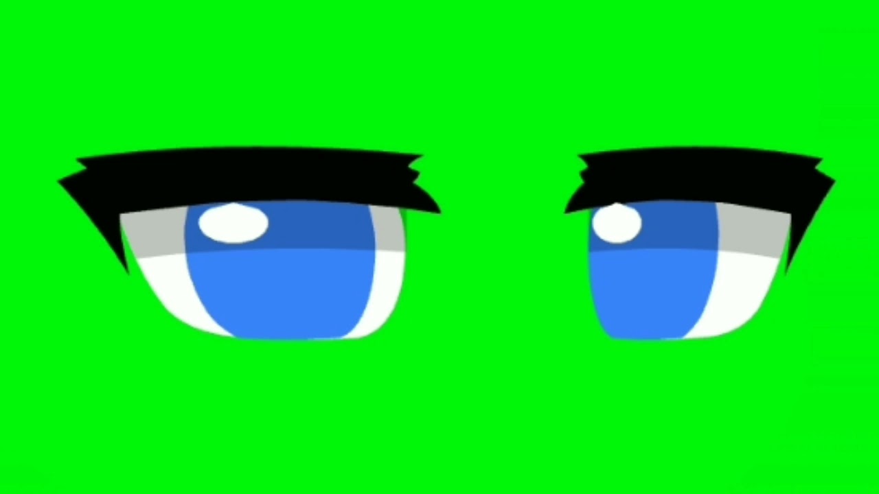Gacha Green Screen Eyes