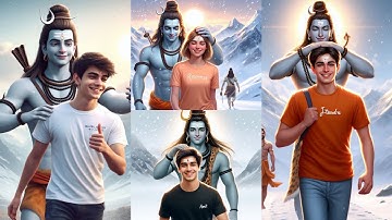 Mahashivratri 3D AI Photo Editing  || trending viral photo editing only 2 mint || #mahashivratri
