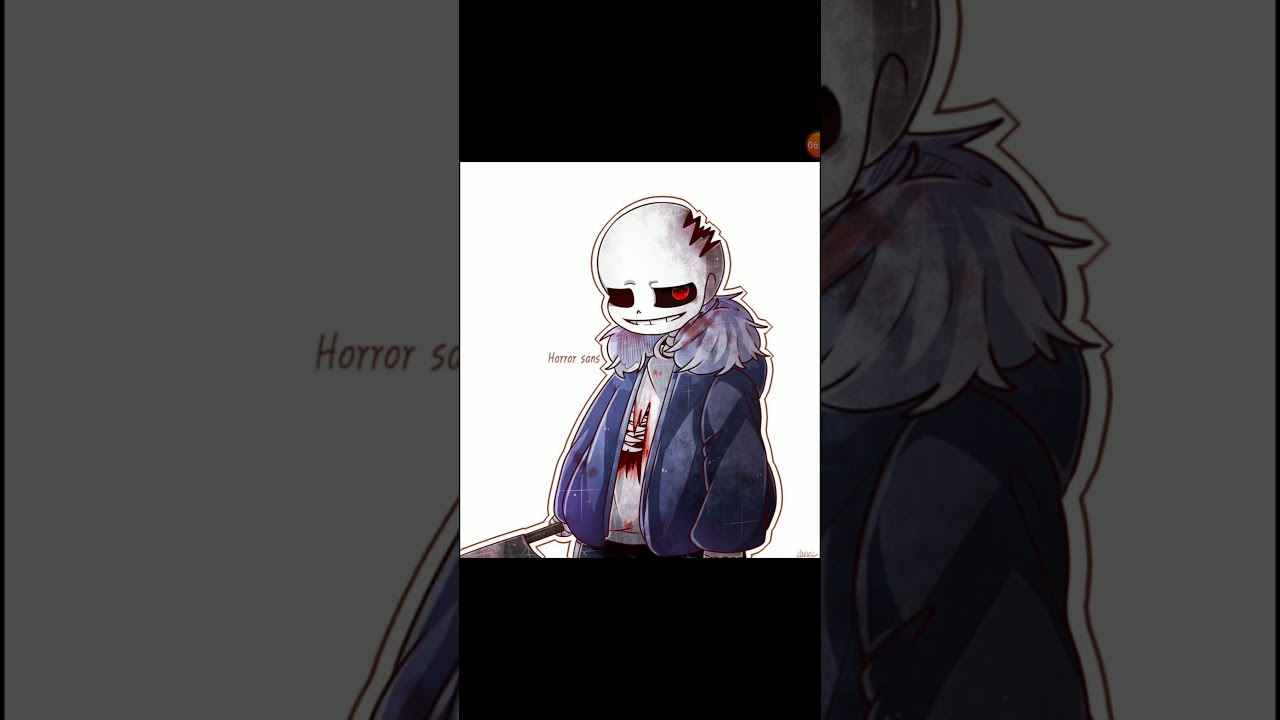 Horror sans x  listener (monthly) p.s little bad news but good too