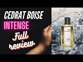 Mancera Cedrat Boise Intense (2021) full review