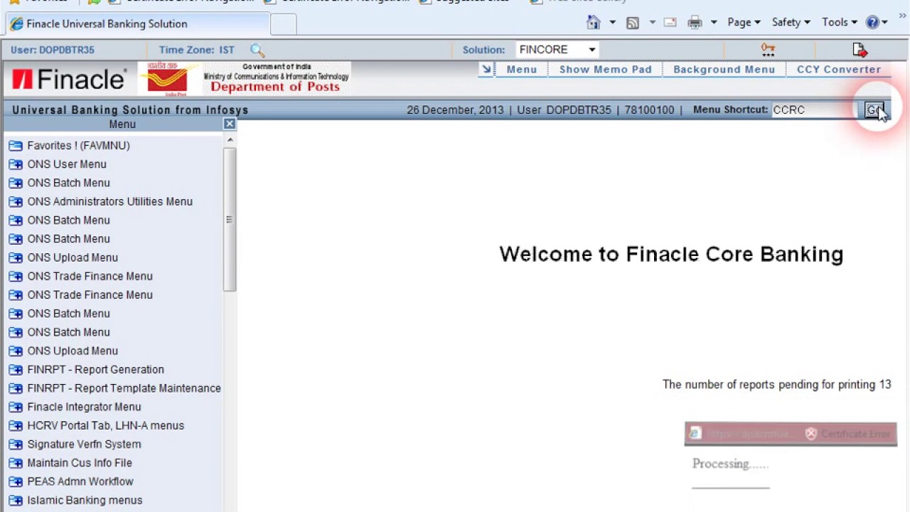 finacle 10 features finacle 10 features