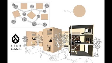 Micro Housing Design - SketchUp to Illustrator