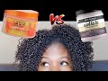 CANTU SHINE CUSTARD VS AUNT JACKIE'S CURL CUSTARD | NATURAL HAIR TUTORIAL