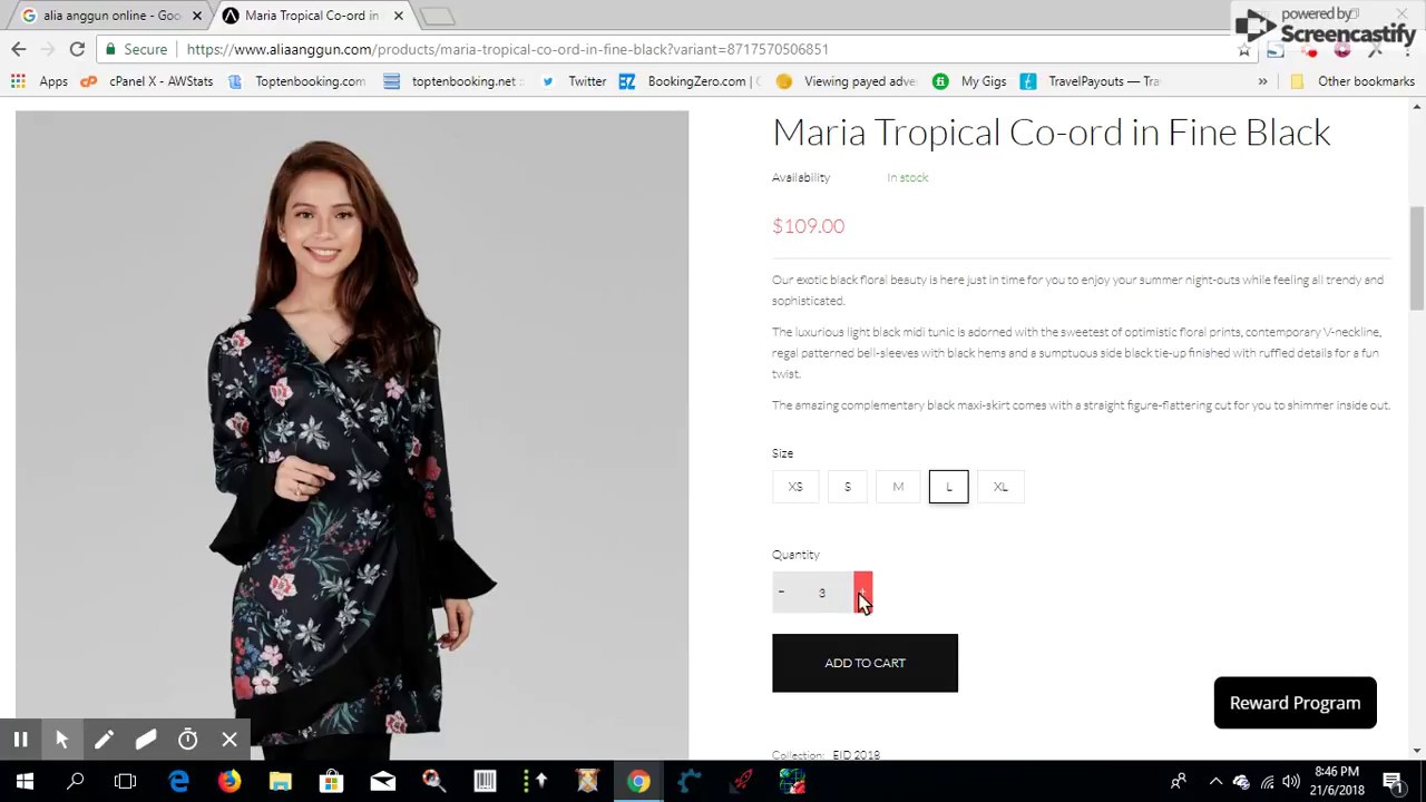 Alia Malaysia Online Store Baju Kurung Pendek Unique Quality