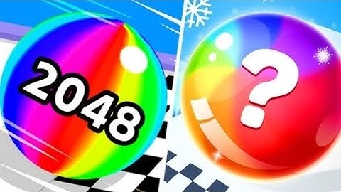 Ball Run 2048 - Gameplay Walkthrough  Infinity Mode New Best Record 8064AN (iOS, Android)