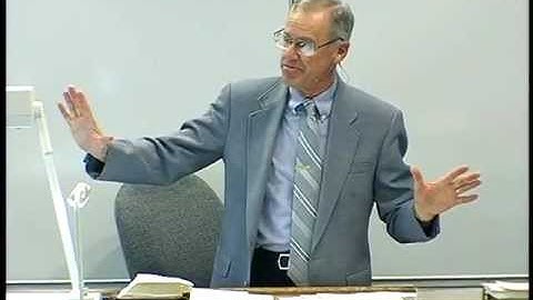 Old Testament Studies I Lecture 04