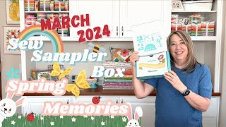 March 2024 Sew Sampler Box Unboxing