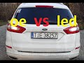 Światła cofania wsteczne Standard vs LED Ford