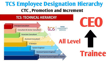 TCS All Designation Level || TCS Employee Level Hierarchy | Assistant System Engineer Trainee to CEO