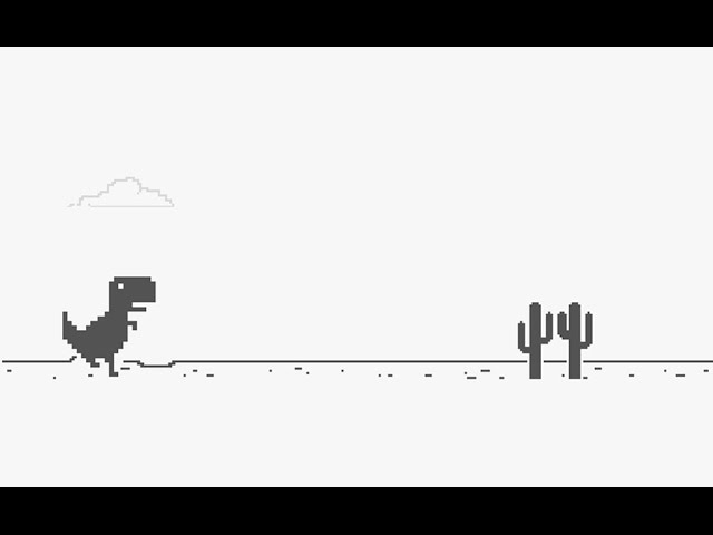 Name of Google Chrome dinosaur cactus game - Arqade