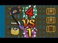 Starve.io - Yuukun vs NB Clan // I Want to Build a Base on the Sea...