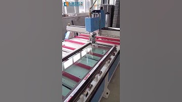 Automatic Glue sealing machine for windows doors #engraving#machinery#Glass#device#slicing