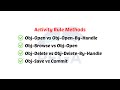 Choose the Right Activity Methods for Your Scenario | #PegaActivityRule #PegaActivityRuleMethods