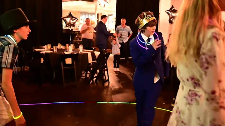 Jacob's Bar Mitzvah party--"Uptown funk" on the da...