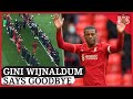 Gini Wijnaldum's Liverpool Goodbye | Guard of Honour | FAN FOOTAGE