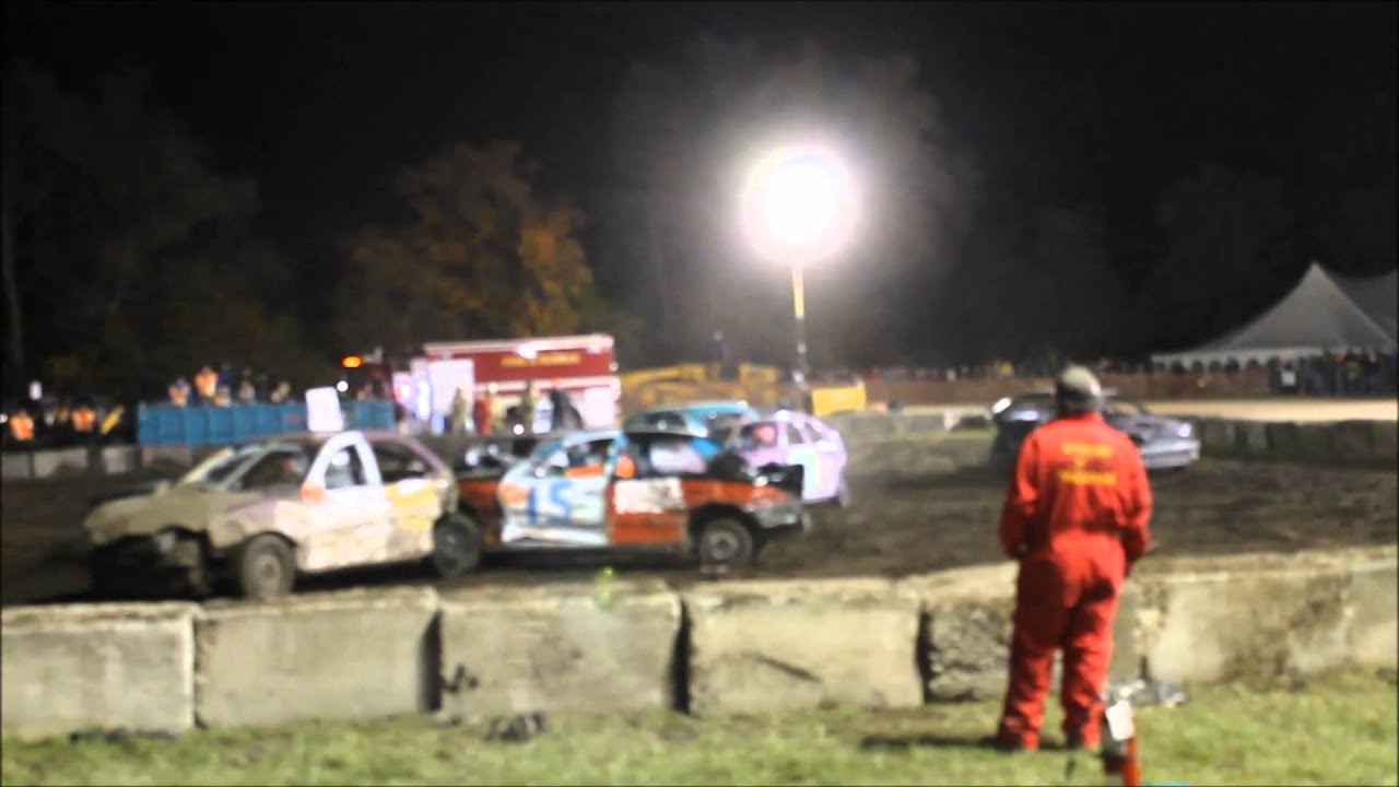 demolition derby 2015 ERIN DEMOLITION DERBY MINI SMASH FEATURE