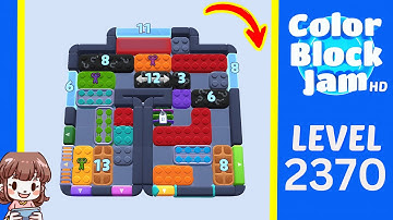 Color Block Jam Level 1460 (2370) Solution Walkthrough