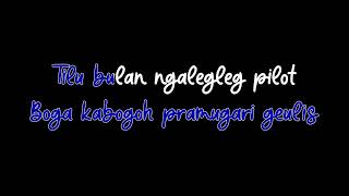 Nonggeng - Doel Sumbang Karaoke (No Vocal)