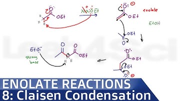 Claisen Condensation Reaction Mechanism by Leah4sci