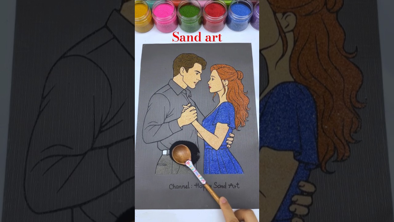 Amazing Sand Art | Creative Sand Drawing | Relaxing Satisfying Art Video