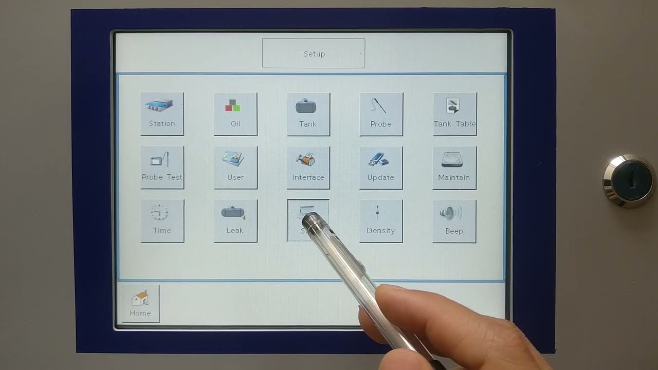 SS160Plus tank gauge console Windbell