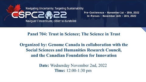 CSPC 2022 - Panel 704