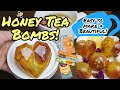 Honey Hot Tea Bomb! EASY, TASTY, and BEAUTIFUL!