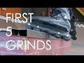 THE EASIEST 5 GRINDS TO LEARN ON INLINE SKATES // VLOG19