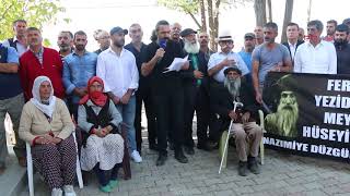 Düzgün Baba Cemevinden, Aradağa Yapılan Saldırıya Tepki