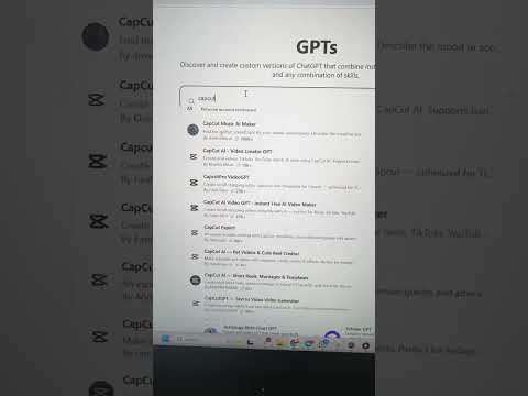 CapCut Is Now Inside ChatGPT