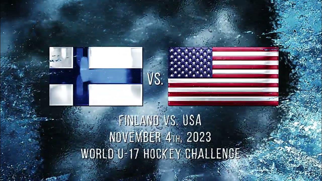 WORLD U17 CHALLENGE HIGHLIGHTS USA vs. Finland (11/4/23) YouTube