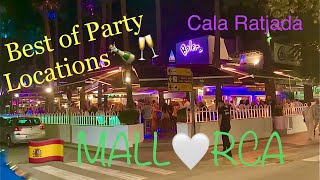 Cala Ratjada🌴🏖️MALLORCA island BEST of PARTY LOCATIONS🍹🍷spain #mallorca #travel #video