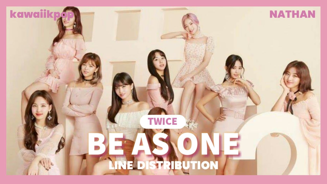 Twice Be As One Korean Version Line Distribution Collaboration With Kawaiikpop Youtube Twice Be As One Korean Version Line Distribution Collaboration With Kawaiikpop Youtube