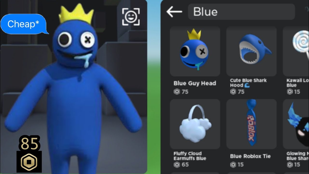 blue outfit roblox rainbow｜TikTok Search