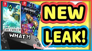 NEW Nintendo Switch Leaks Talk Switch 2 backwards comp. & POWER!