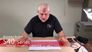 Sturmey-Archer S40 - Internal Assembly - Axle