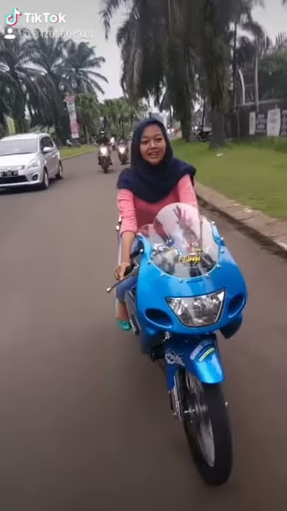 Cw cantik bawa ninja